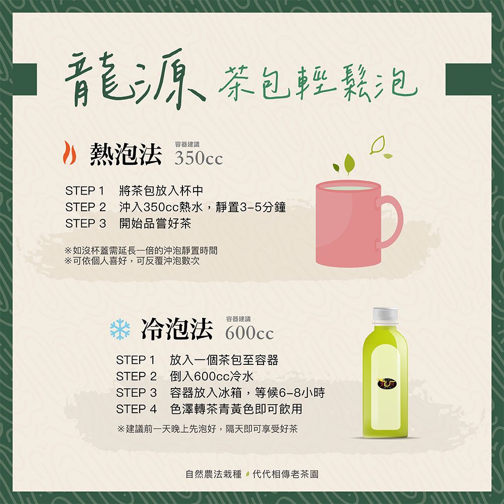 龍源茶品 茶農職人經典台灣-竹爐烘焙凍頂烏龍茶包2gx30入