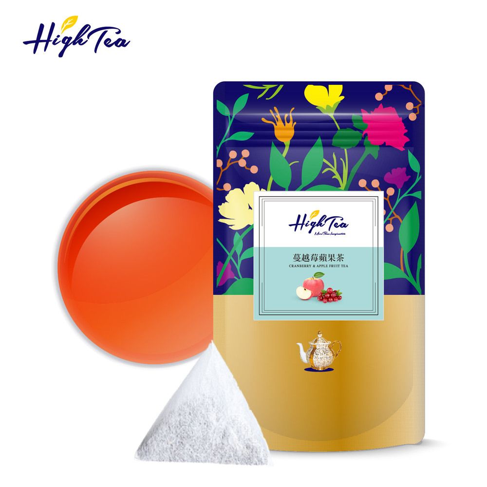 High Tea 水果草本茶-蔓越莓蘋果茶2gx20入