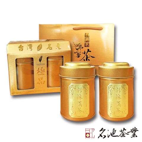 MingChi Tea 名池茶業 二兩灑金禮盒-杉林溪