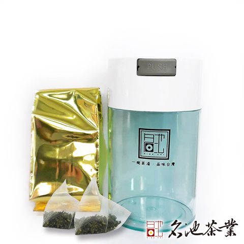 MingChi Tea 名池茶業 鮮果奶香梨山金萱三角立體茶包2.5gx20-贈親蜜罐x1