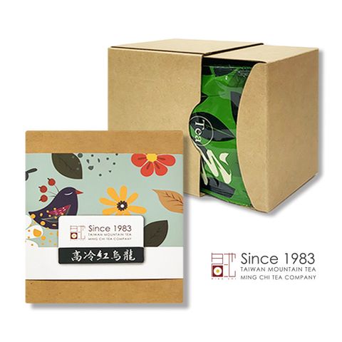 MingChi Tea 名池茶業 碧語悠然手採高冷紅烏龍茶包(15入/盒)