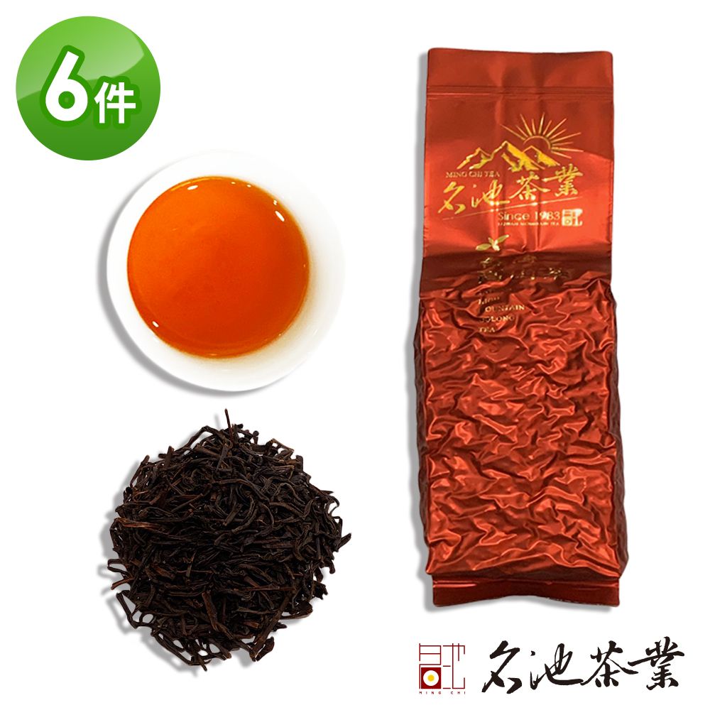 MingChi Tea 名池茶業 英屬錫蘭蜜紅茶葉100gx6包(共1斤)