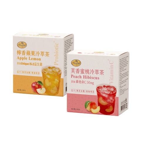 曼寧-機能冷萃茶包 (4gx10入 X 1盒) 口味任選
