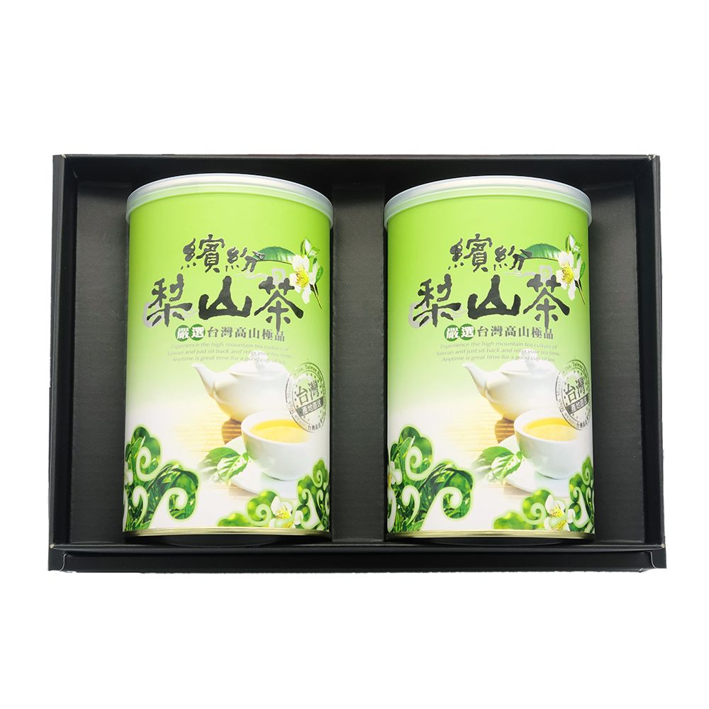 カタログギフトも！ 台湾高級茶葉 梨山茶 75g2缶セット （梨山茶茶葉罐裝75公克裝 茶