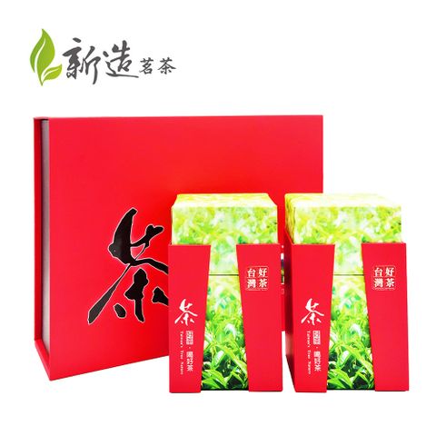 新造茗茶 大禹嶺特等手採高山茶葉禮盒(150g*2罐)