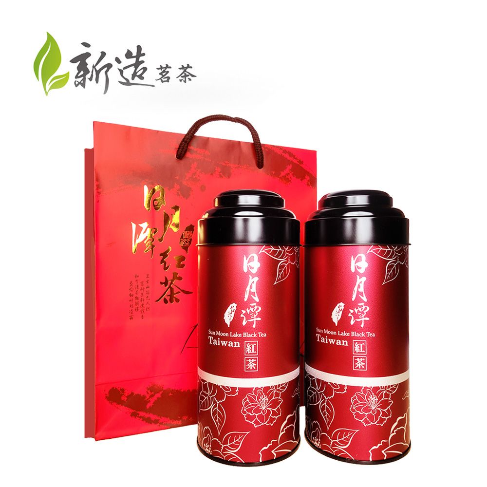 新造茗茶 日月潭手採紅茶(阿薩姆紅茶100g+紅玉紅茶100g)