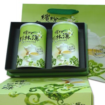 新造茗茶 杉林溪極品手採高山茶葉禮盒(150g*2罐)