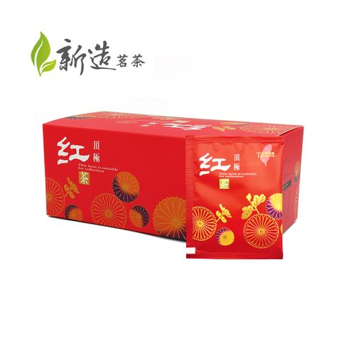 新造茗茶 精選台灣蜜香紅茶極品袋茶包 (30入/盒)