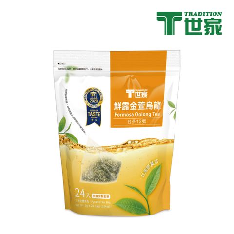 T世家 鮮露金萱烏龍三角立體茶包 3g*24包/袋