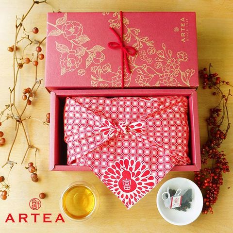 ARTEA 【富】 精選2款好茶禮盒(3gX20包) 【台灣原創設計茶品】