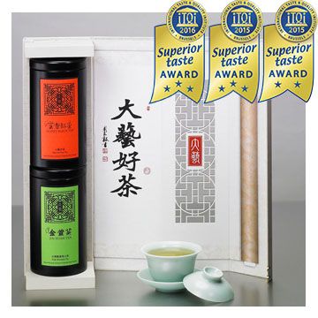 大藝好茶  御品集-風味絕佳禮盒(蜜香40g+金萱150g)