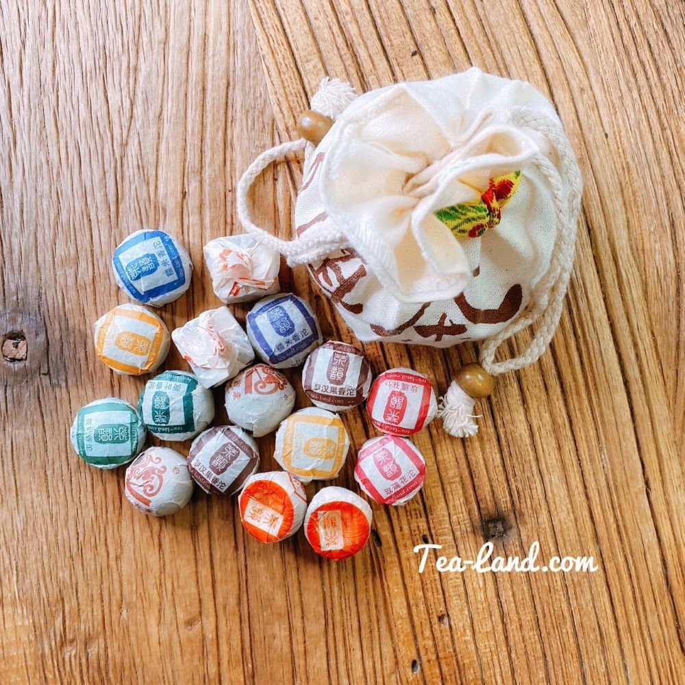 香糯米香罗汉果香沱 玫瑰花玫瑰花Tea-land.com