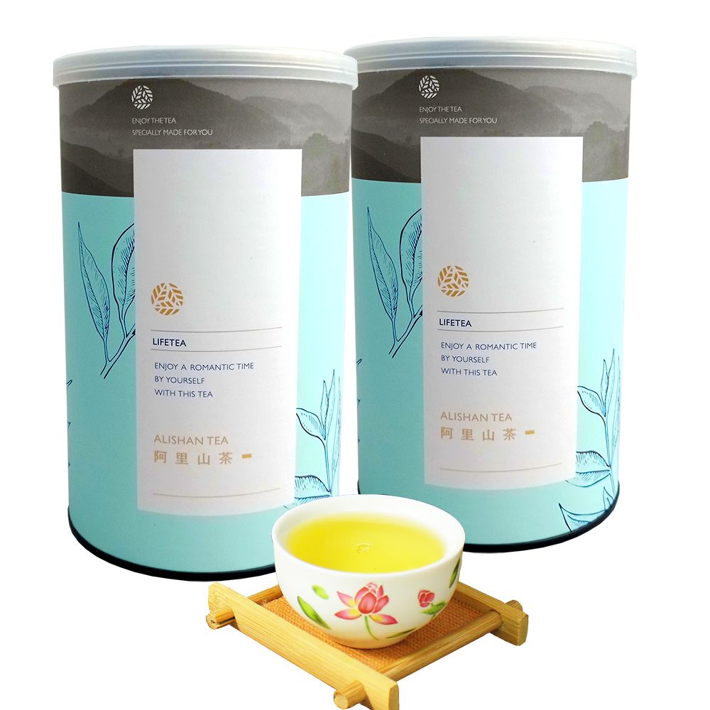 龍源茶品阿里山花香韻美烏龍茶葉2罐組(150g/罐-共300g/附提袋/春茶/高山茶適合茶具茶几泡茶壺) - PChome 24h購物