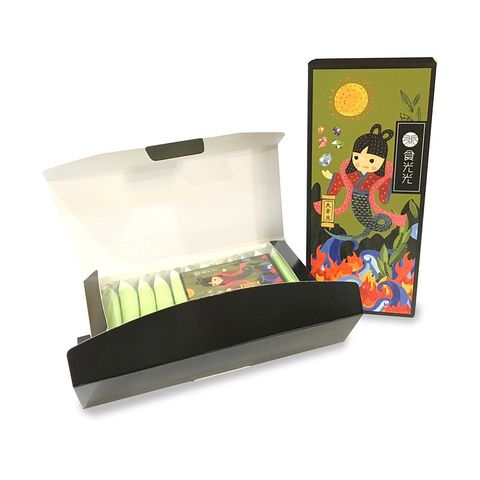 【茶食光光】無藏嚴製茶點-烏龍茶煎餅(12入盒裝)*4盒