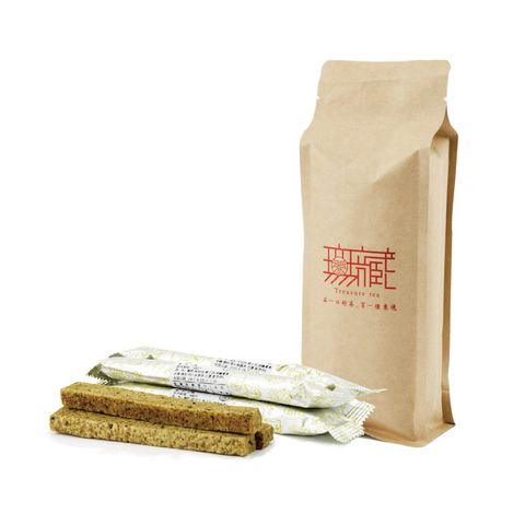 【茶食光光】無藏嚴製茶點-烏龍茶起酥餅(15入袋裝)*4包