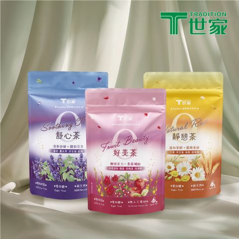 T世家 漫野時光 無咖啡因茶系列(4gx12包/袋)(風味任選)