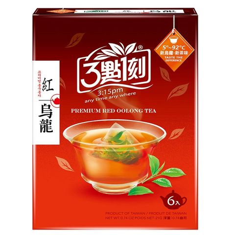 【3點1刻】紅烏龍茶 (3.5gx6入/盒)