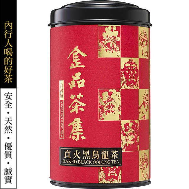   金品茶集 歌仔情 直火黑烏龍茶 150g罐裝