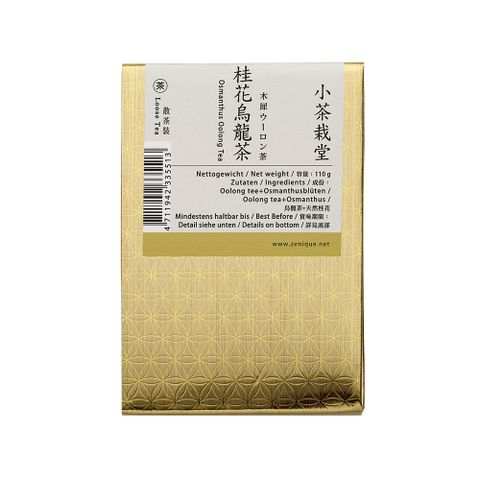 【小茶栽堂】散茶補充包-桂花烏龍茶110g