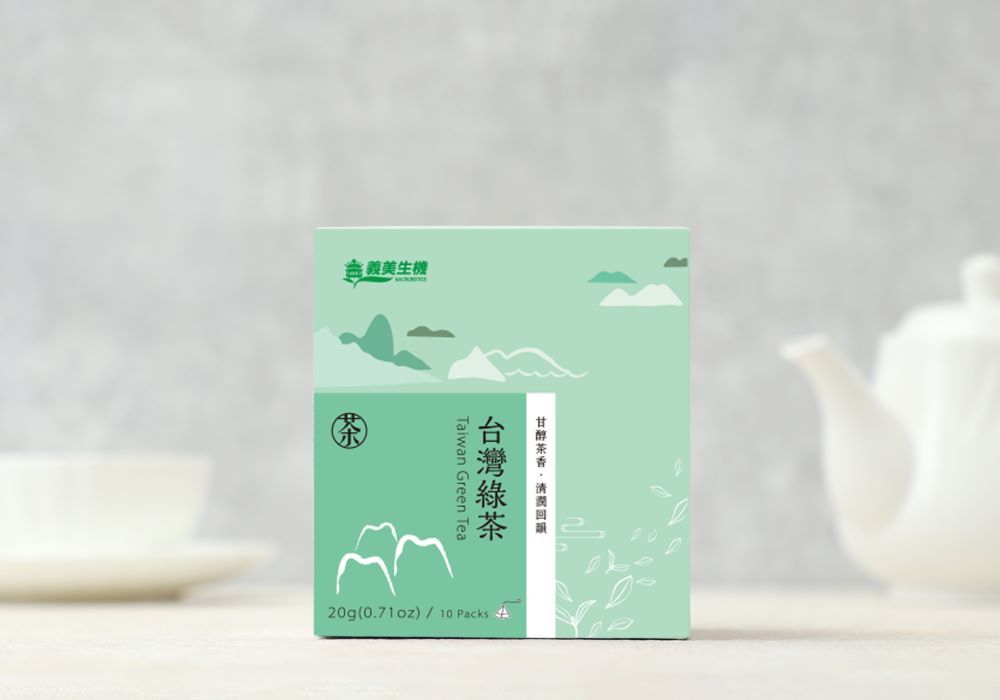 義美生機Taiwan Green Tea20g(0.71oz)/10 Packs