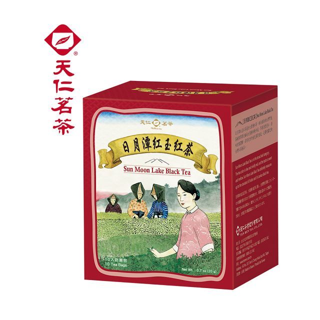 天仁 【茗茶】日月潭紅玉紅茶茶包 2gx10入x4盒