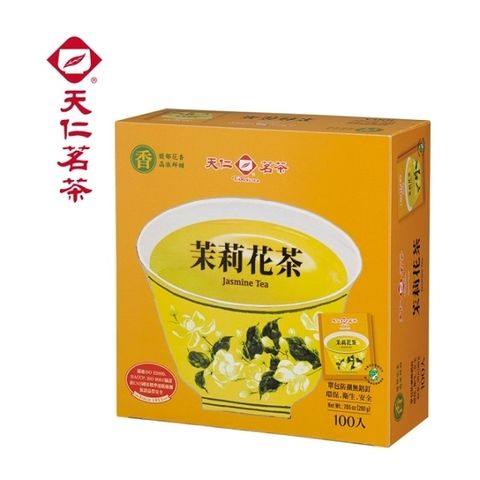 【天仁茗茶】茉莉花茶防潮包 2gx100入