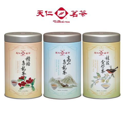 天仁茗茶 小巧罐烏龍茶100g(口味多選/罐)