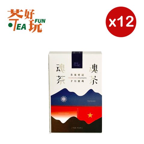 TeaFun 茶好玩 魂茶 藍標烏龍 三斤尊爵組(12包150g-3斤;茶葉.烏龍茶)