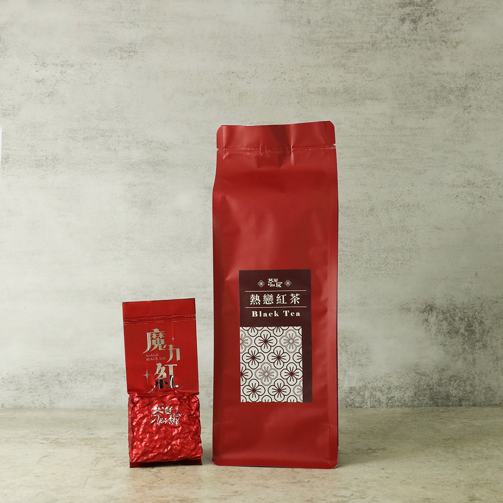 TeaFun 茶好玩 紅茶系列口糧茶組加強版 熱戀紅茶+魔力紅(共18包-3斤;茶葉.紅茶.冷泡)