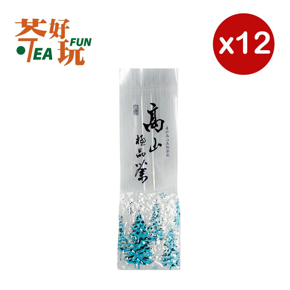 TeaFun 茶好玩 台灣特選 冰翠四季春 三斤尊爵組(12包150g-3斤;茶葉.四季春.冷泡)