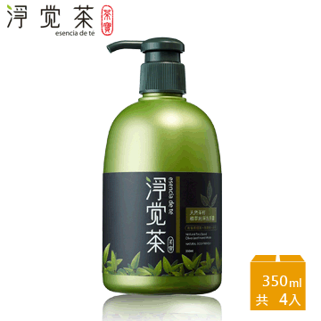 TEAPOWER 茶寶 【 淨覺茶】茶籽植萃純淨洗手露350ml(4入組)