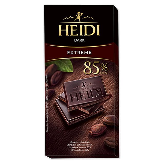 Hedy 赫蒂 瑞士Heidi 85%黑巧克力 80g