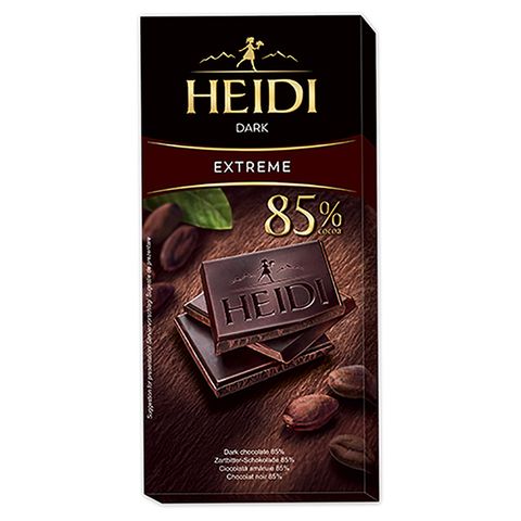 內文有超值三入連結瑞士Heidi 85%黑巧克力 80g