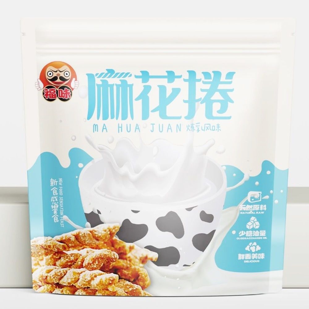 福味 麻花捲 -煉乳 75g