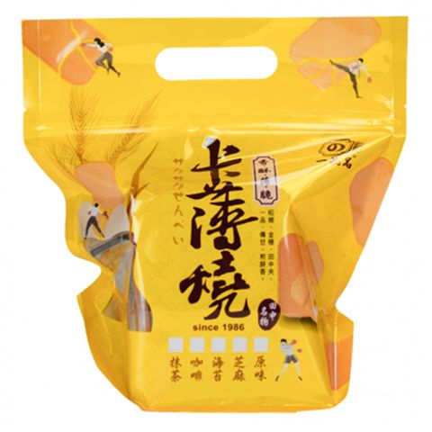 彰化名產★【一品名】卡薄燒(原名卡滋燒) -抹茶 450g(蛋奶素)
