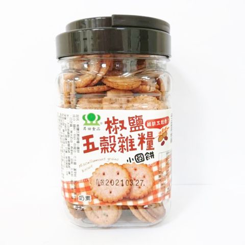 昇田食品 彰化椒鹽五穀雜糧小圓餅 290g