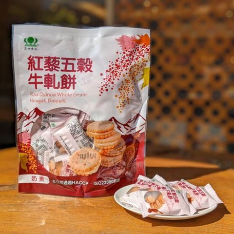 昇田食品 彰化紅藜五穀牛軋餅 250g