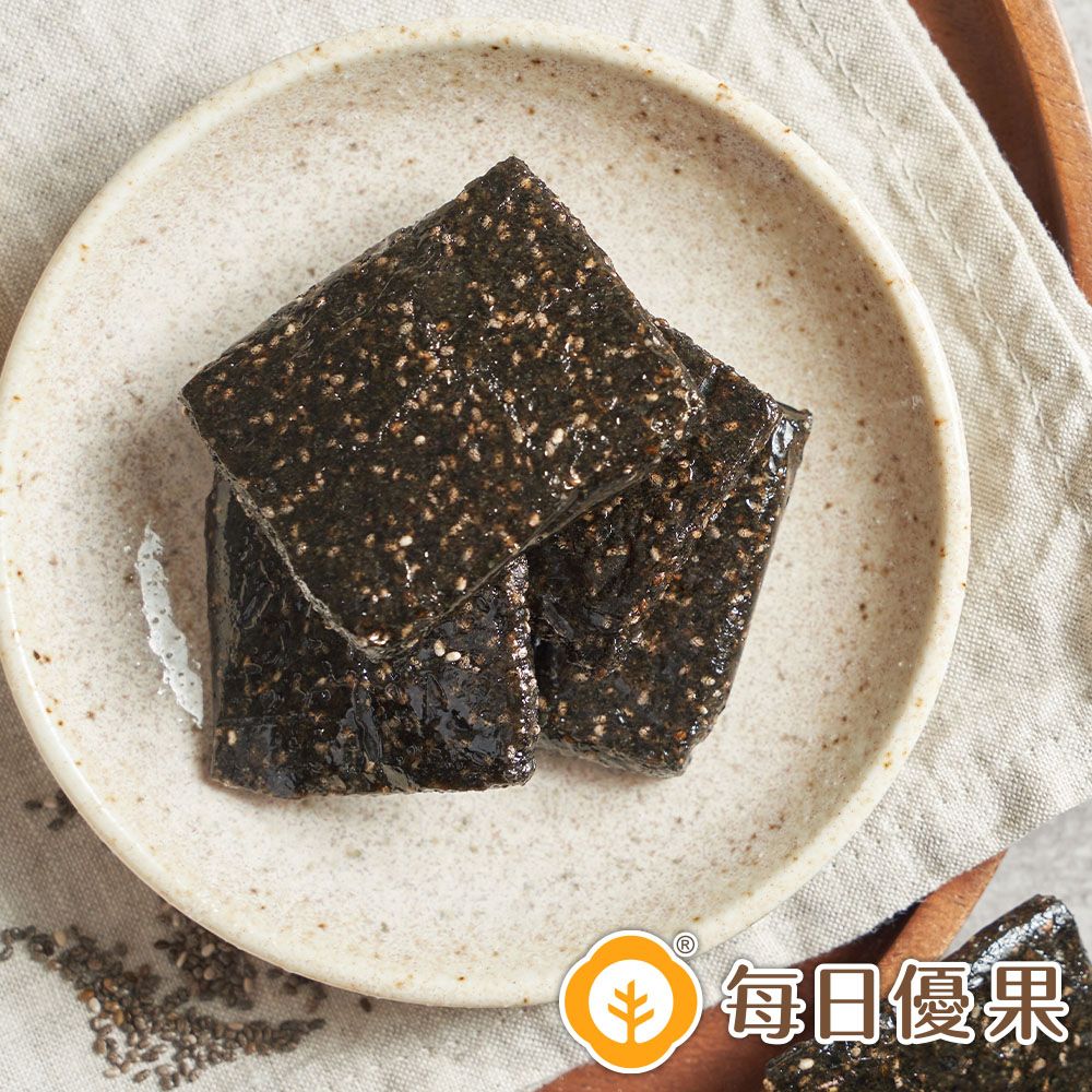 每日優果 奇亞子黑芝麻糕200G