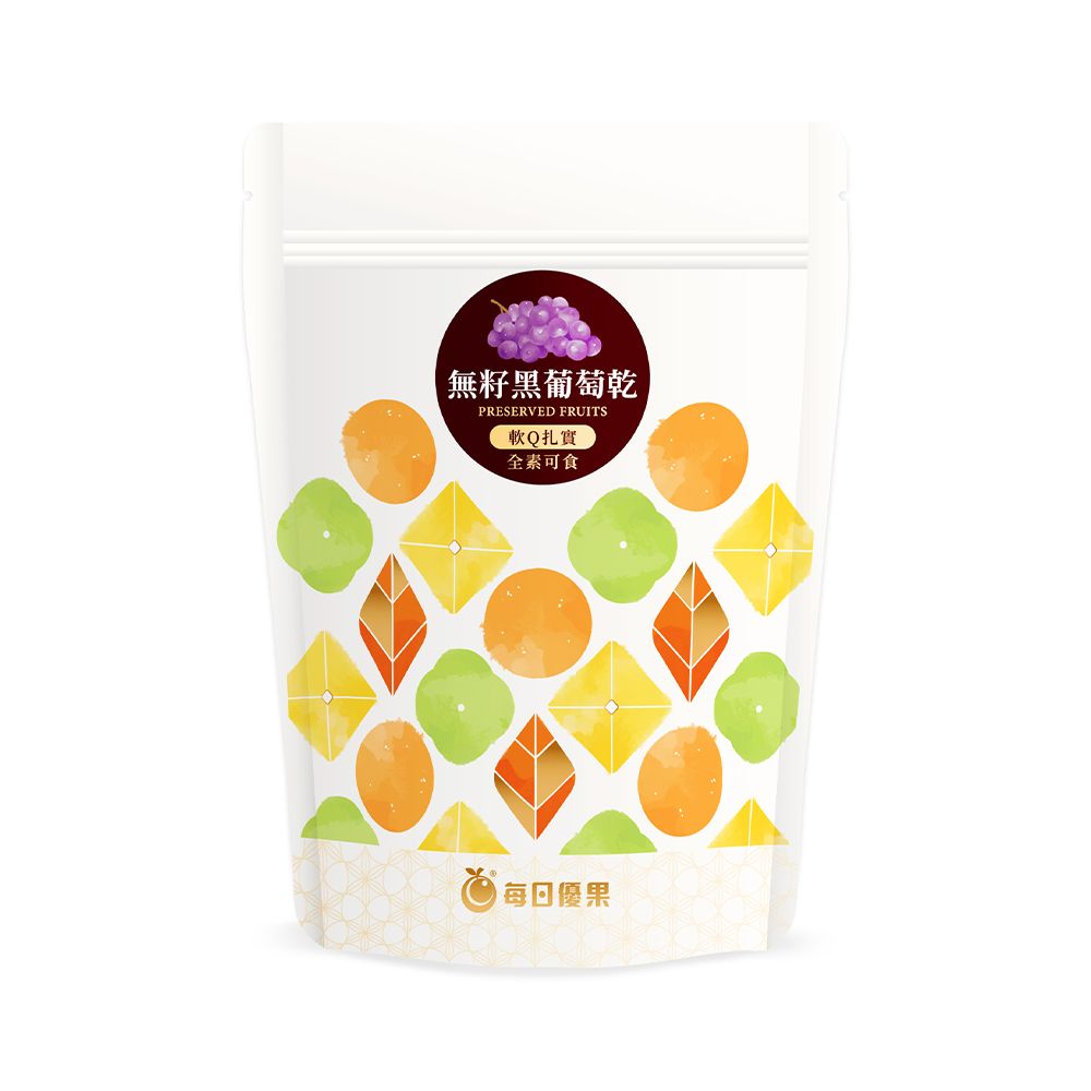 每日優果 無籽黑葡萄乾250G