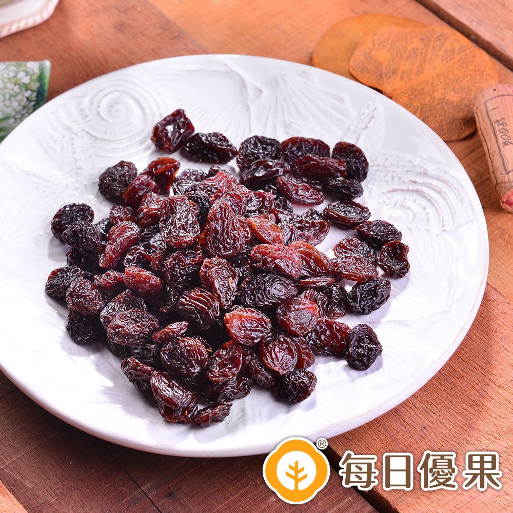 每日優果 無籽黑葡萄乾70G口袋蜜餞