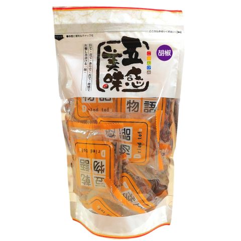 【天素】即食包豆乾-黑胡椒216g / 包