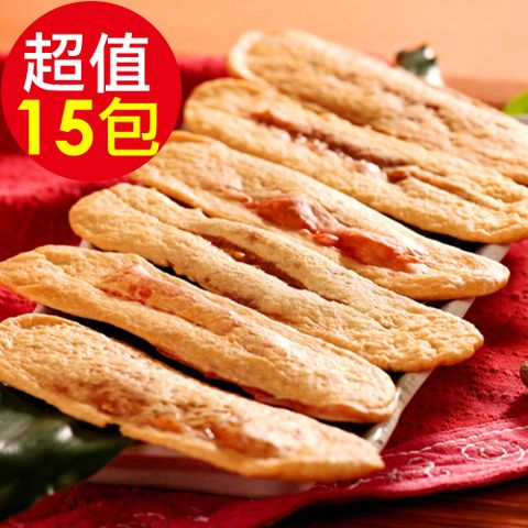 美雅宜蘭餅 優質牛舌餅-綜合15包超值組