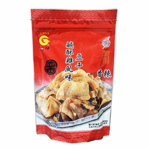 垂坤 鹹酥雞風味豆干-純素(460g)