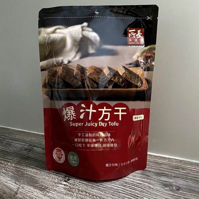 所長茶葉蛋 爆汁方干-辣味(8入240g/包)x3