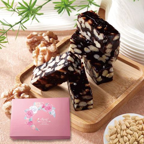 【棗糕家】頂級松子南棗核桃糕X1盒組 核桃糕/堅果/伴手禮/台中必買伴手禮