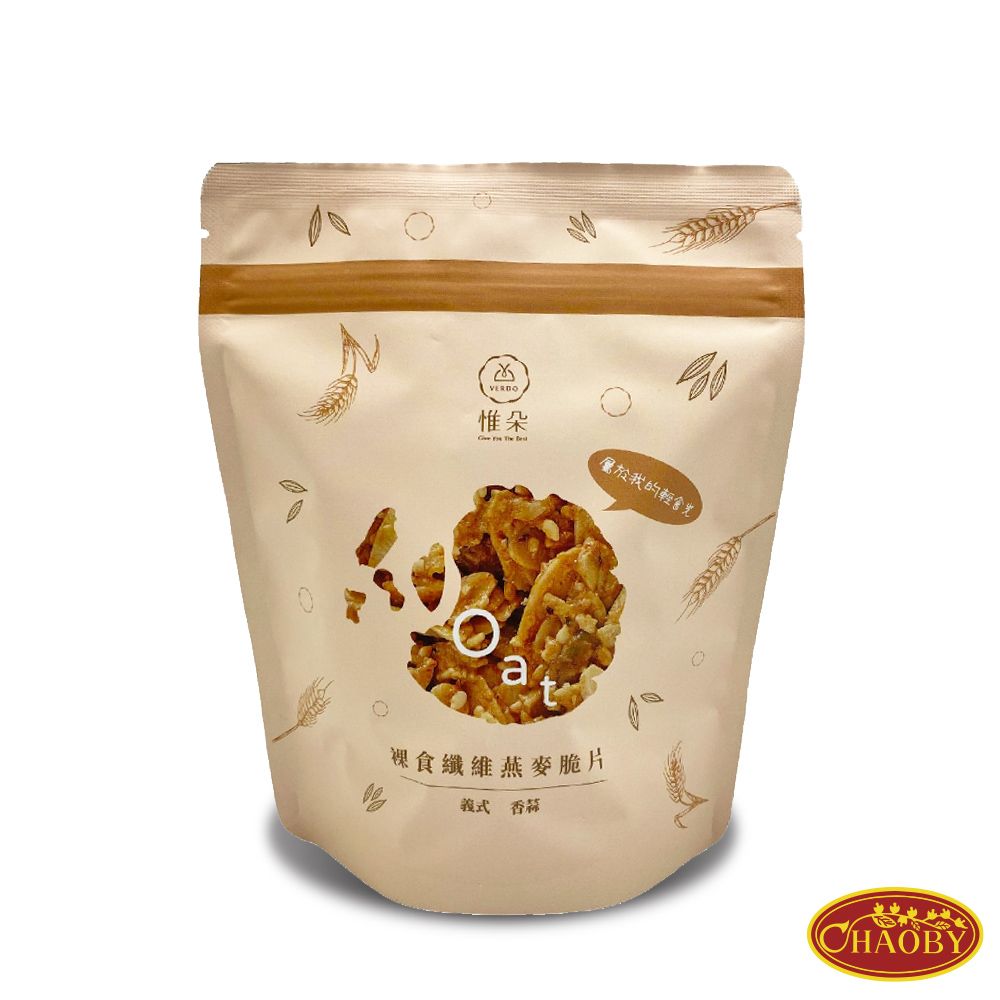 超比食品 纖女系燕麥脆片-義式香蒜100g