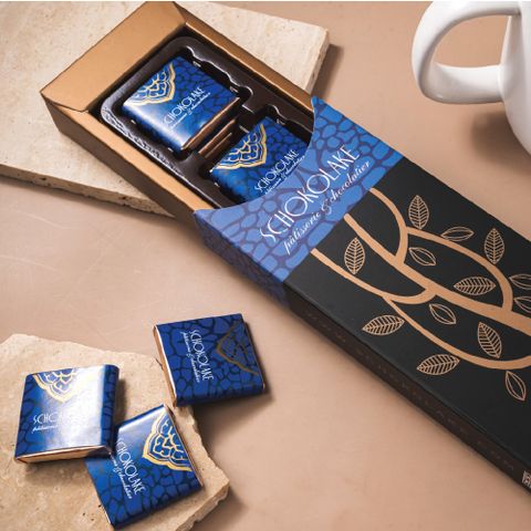 【巧克力雲莊】72%伯爵茶黑巧克力薄片12入
