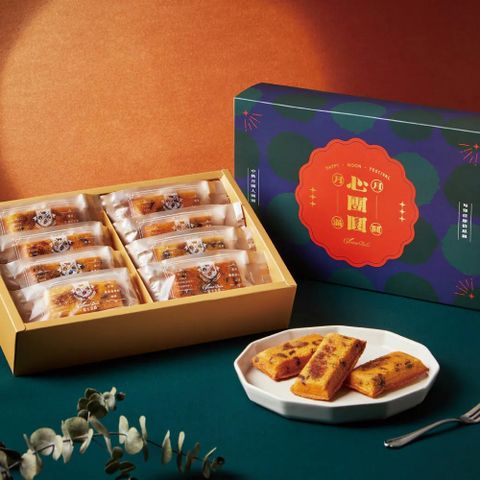 【起士公爵】鳳梨金磚費雪8入禮盒X2組