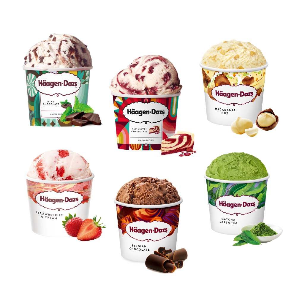 Haagen-Dazs 哈根達斯 極致歡慶迷你杯12入組(新品上市/官方旗艦直送)