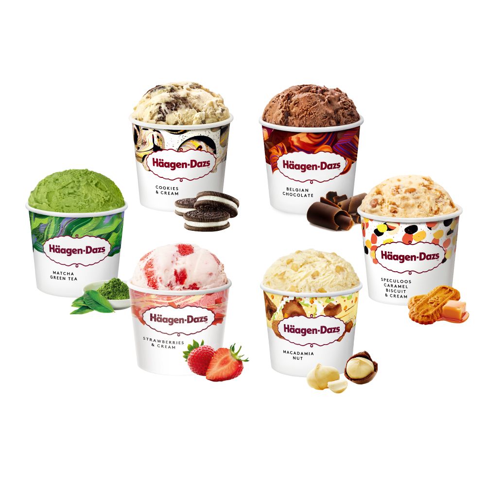 Haagen-Dazs 哈根達斯 極致6重奏100ml 6入組 (歡慶派對/官方旗艦直送)